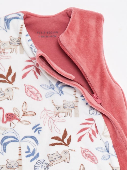 Nid d'ange sans manches en velours - TOG 3 - Kiabi