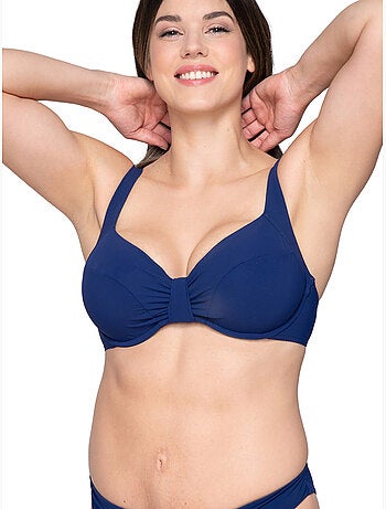 Niet-voorgevormde bikinitop blue sense