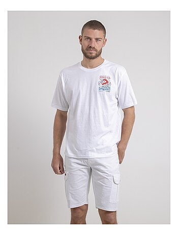 Nigorille oversized t-shirt met ronde hals van puur katoen