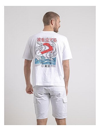 Nigorille oversized t-shirt met ronde hals van puur katoen