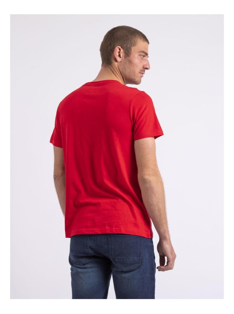 Nikofuga t-shirt met ronde hals Rood - Kiabi