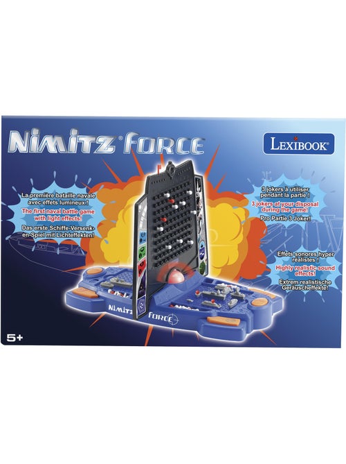 Nimitz force - bataille navale électronique avec effets sonores et lumineux - Kiabi Nimitz force - bataille navale électronique avec effets sonores et lumineux - Kiabi