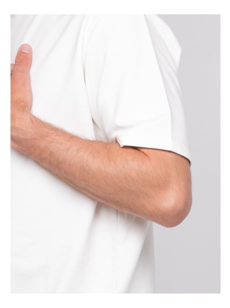 Nimy oversized t-shirt Ecru - Kiabi