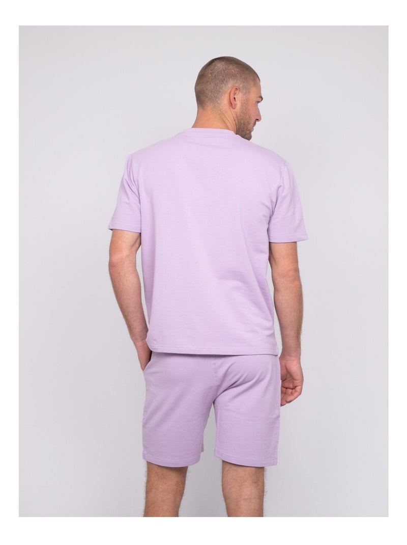 Nimy oversized t-shirt Paars - Kiabi
