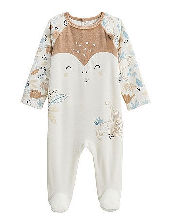 Nino velours babypyjama's