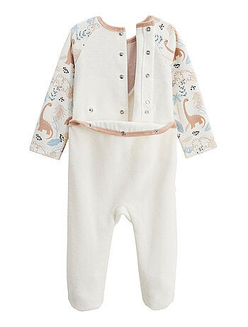 Nino velours babypyjama's