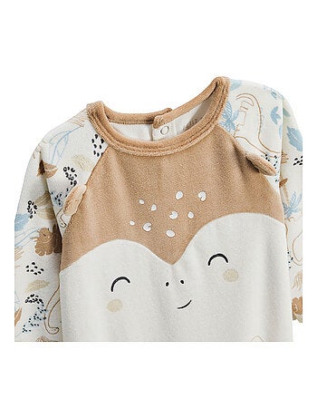 Nino velours babypyjama's