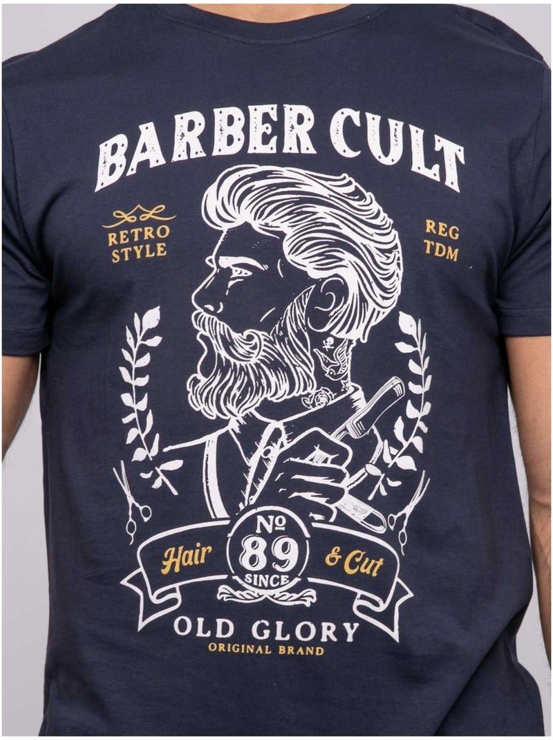 Nirdomel t-shirt met korte mouwen Marineblauw - Kiabi