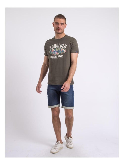 Niroulio t-shirt met ronde hals - Kiabi Niroulio t-shirt met ronde hals - Kiabi