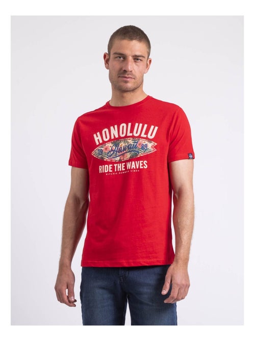 Niroulio t-shirt met ronde hals - Kiabi Niroulio t-shirt met ronde hals - Kiabi