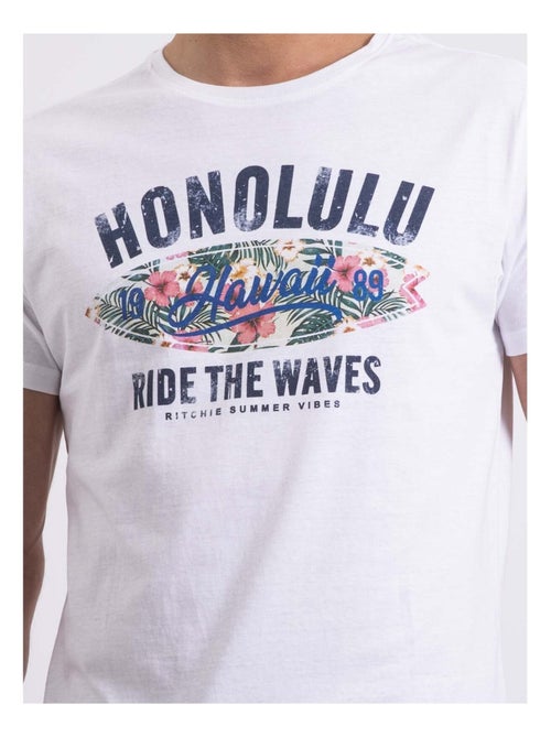 Niroulio t-shirt met ronde hals - Kiabi Niroulio t-shirt met ronde hals - Kiabi