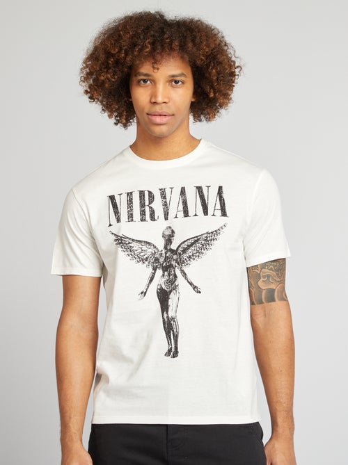 Nirvana-In utero-T-shirt met korte mouw - Kiabi