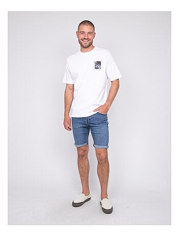 Nobora oversized katoenen t-shirt met patronen
