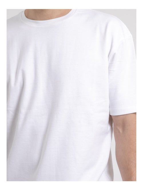 Nobuka oversized t-shirt met ronde hals van puur katoen - Kiabi