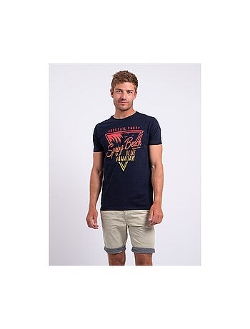 NOCLARK T-shirt met korte mouwen, ronde hals en gemaakt van puur katoen