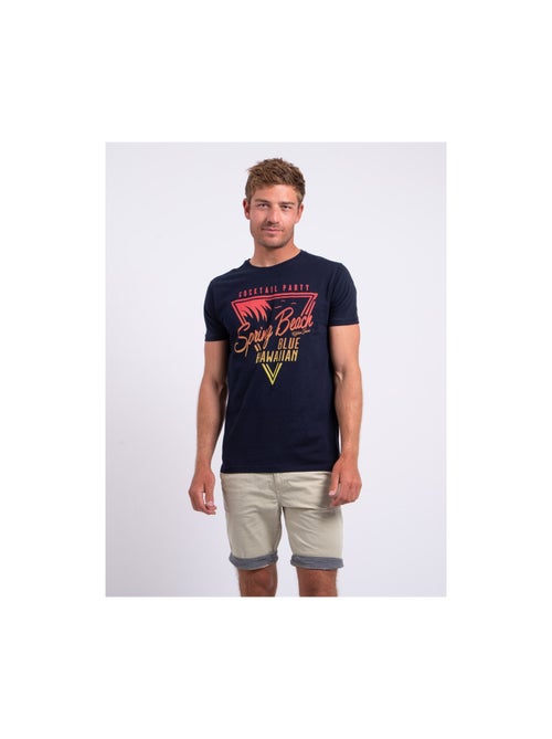NOCLARK T-shirt met korte mouwen, ronde hals en gemaakt van puur katoen - Kiabi NOCLARK T-shirt met korte mouwen, ronde hals en gemaakt van puur katoen - Kiabi