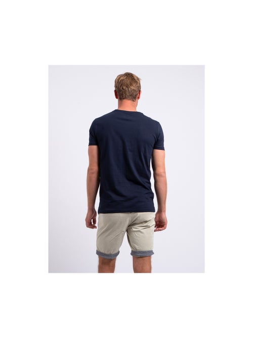NOCLARK T-shirt met korte mouwen, ronde hals en gemaakt van puur katoen - Kiabi NOCLARK T-shirt met korte mouwen, ronde hals en gemaakt van puur katoen - Kiabi