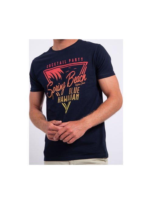 NOCLARK T-shirt met korte mouwen, ronde hals en gemaakt van puur katoen - Kiabi NOCLARK T-shirt met korte mouwen, ronde hals en gemaakt van puur katoen - Kiabi