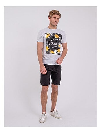 NOCTAVIO T-shirt met korte mouwen, ronde hals en gemaakt van puur katoen.