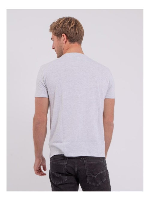 NOCTAVIO T-shirt met korte mouwen, ronde hals en gemaakt van puur katoen. - Kiabi