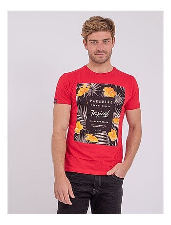 NOCTAVIO T-shirt met korte mouwen, ronde hals en gemaakt van puur katoen.