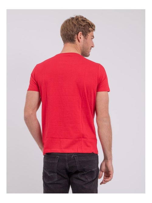 NOCTAVIO T-shirt met korte mouwen, ronde hals en gemaakt van puur katoen. - Kiabi