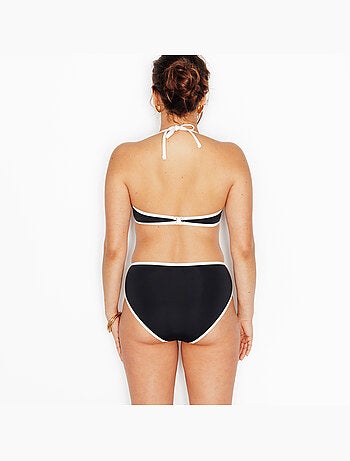 Noeli badpak hoge slip zwart