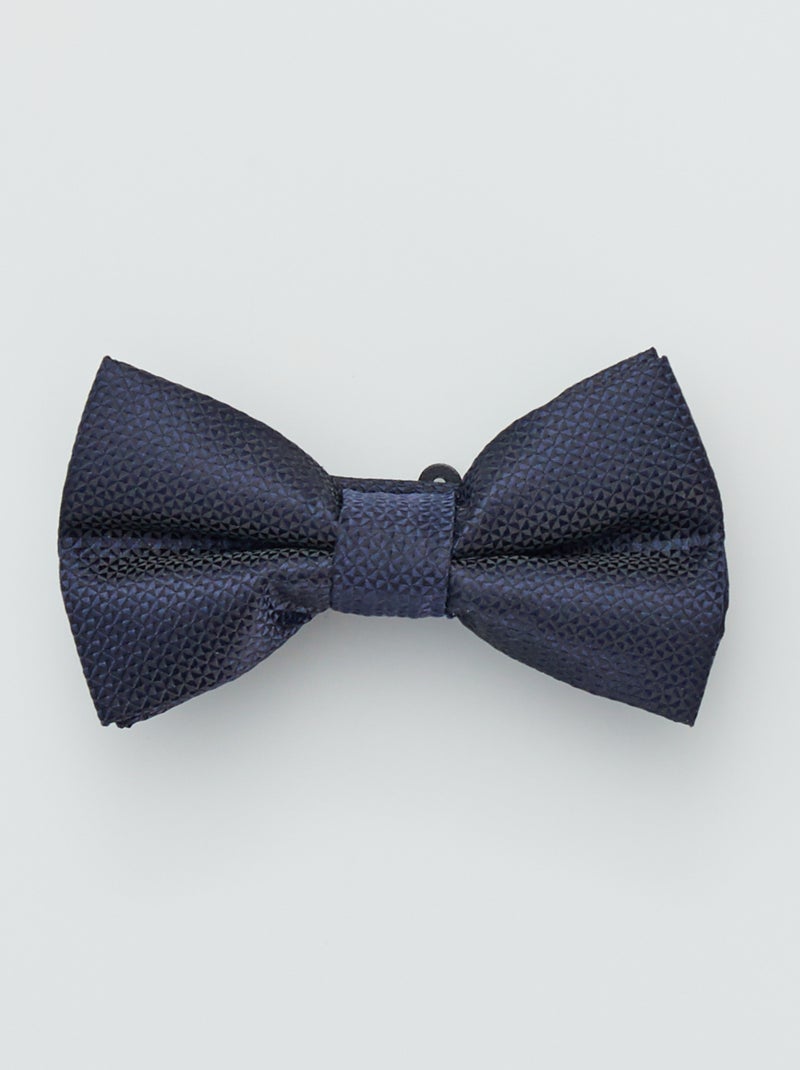 Nœud papillon bleu navy - Kiabi