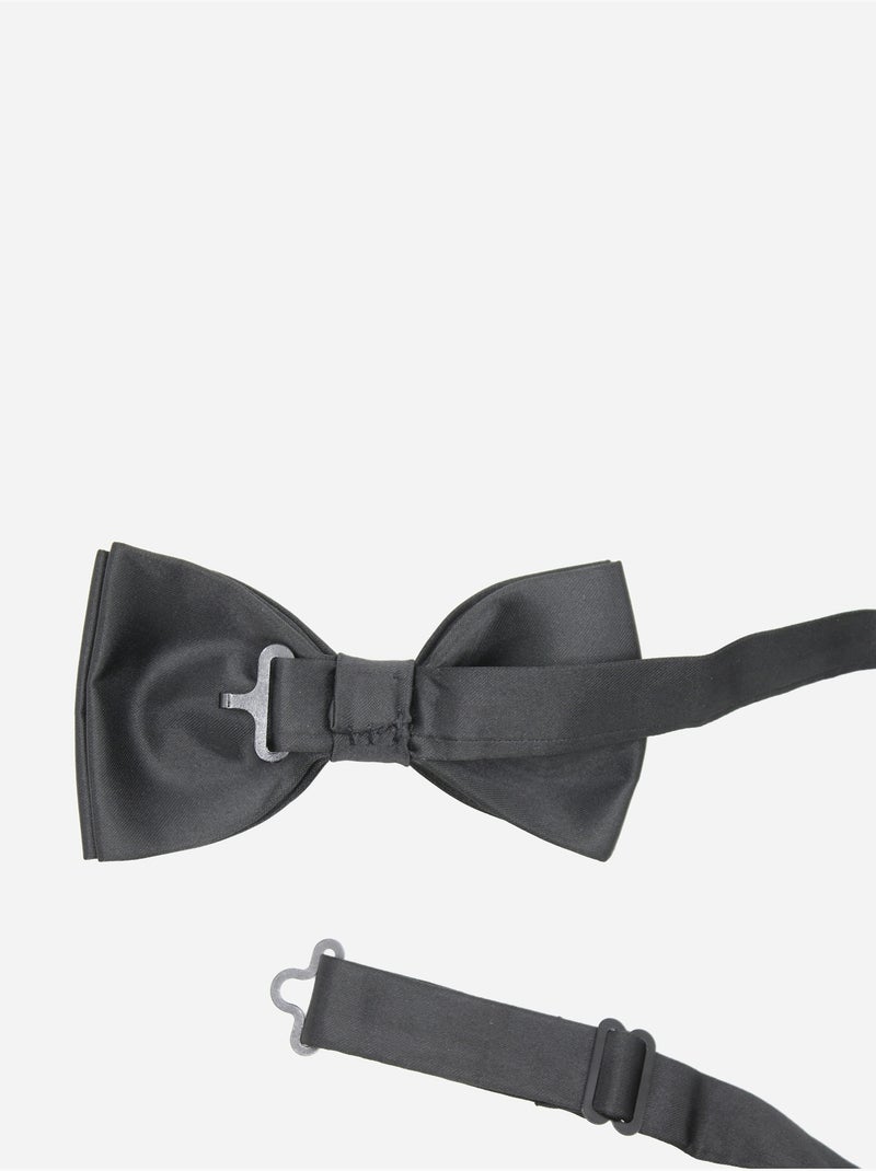 Noeud Papillon uni - Yves Enzo Noir - Kiabi