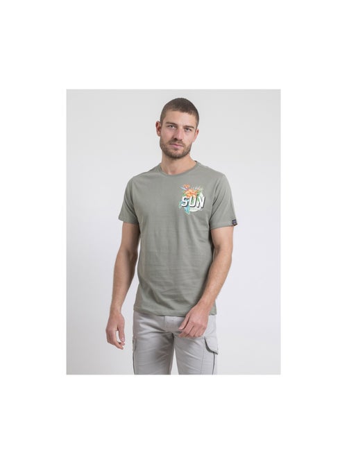 Nogozo t-shirt met ronde hals van puur katoen - Kiabi Nogozo t-shirt met ronde hals van puur katoen - Kiabi