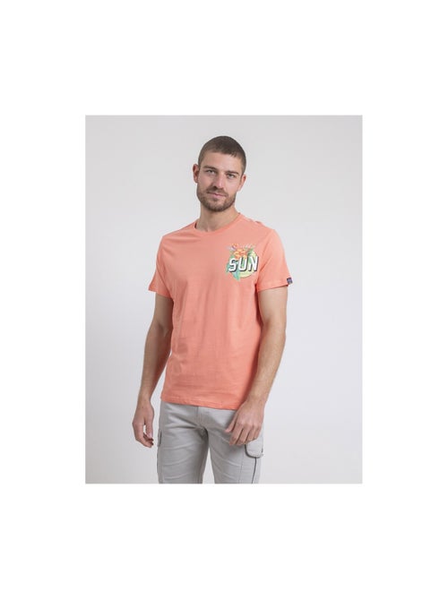 Nogozo t-shirt met ronde hals van puur katoen - Kiabi Nogozo t-shirt met ronde hals van puur katoen - Kiabi