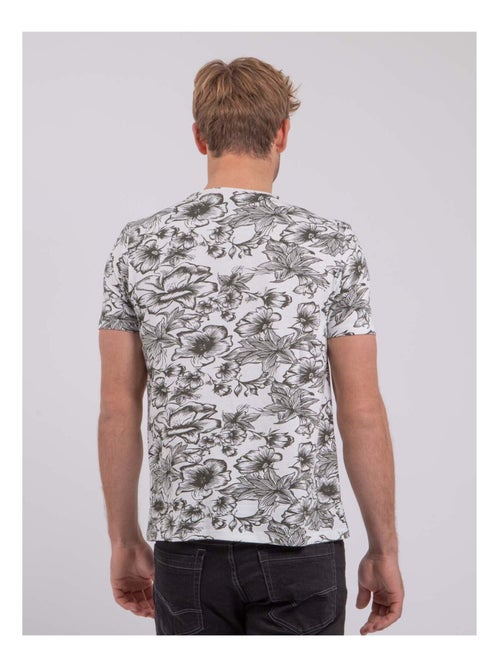 NOLIBA T-shirt met korte mouwen, ronde hals en gemaakt van puur katoen. - Kiabi