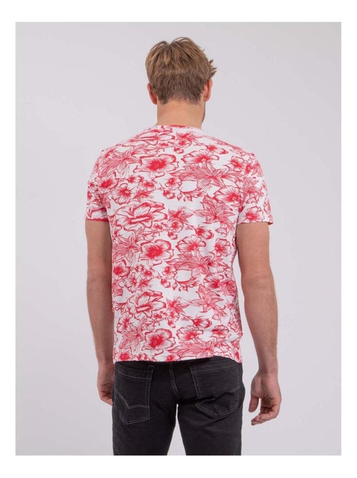 NOLIBA T-shirt met korte mouwen, ronde hals en gemaakt van puur katoen. - Kiabi