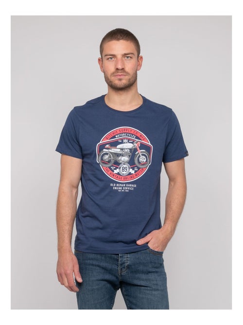 Nolrixi katoenen t-shirt met patroon - Kiabi Nolrixi katoenen t-shirt met patroon - Kiabi