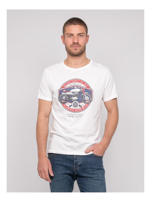 Nolrixi katoenen t-shirt met patroon - Kiabi