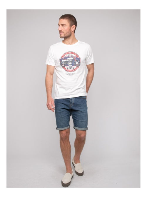 Nolrixi katoenen t-shirt met patroon - Kiabi