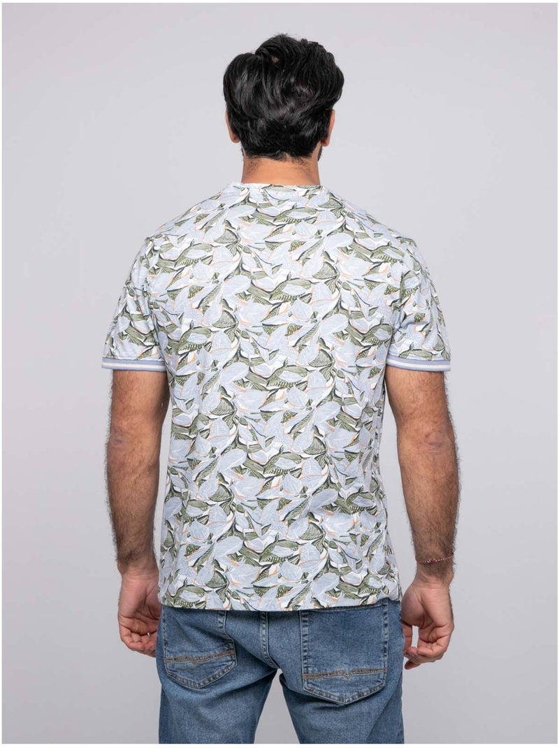 Nomascot t-shirt met korte mouwen Kaki - Kiabi