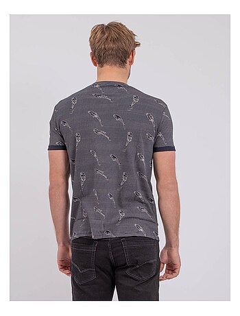 NOMITAX T-shirt met korte mouwen en ronde hals van puur katoen