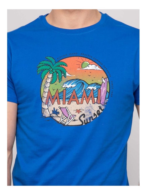 Nopicale katoenen t-shirt met patroon - Kiabi Nopicale katoenen t-shirt met patroon - Kiabi