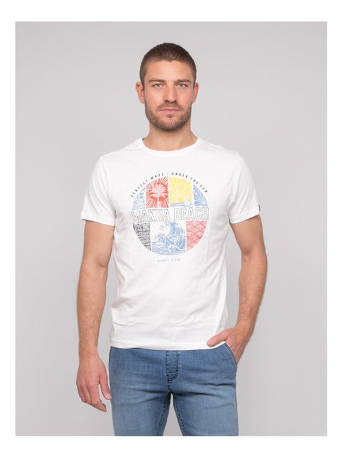 Nordoit katoenen t-shirt met patroon - Kiabi