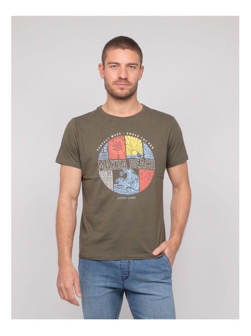 Nordoit katoenen t-shirt met patroon - Kiabi