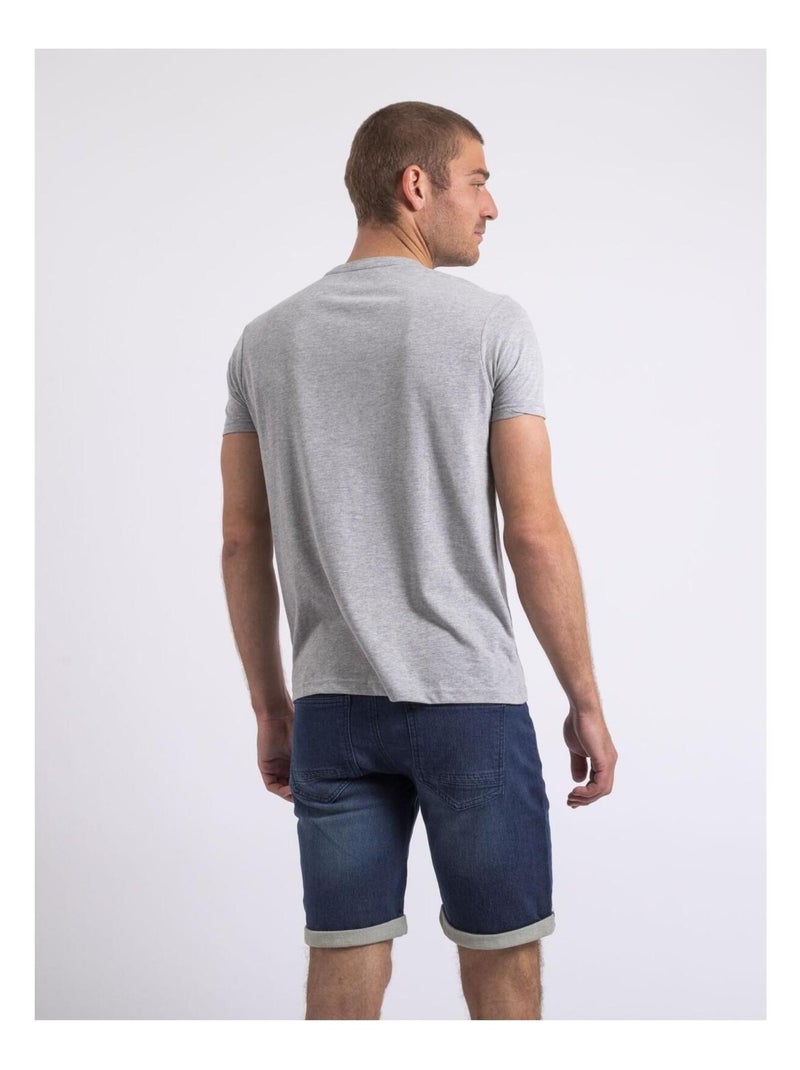 Noshop t-shirt met ronde hals Grijs - Kiabi