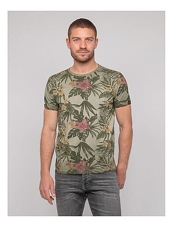 Noubomel katoenen t-shirt met patroon