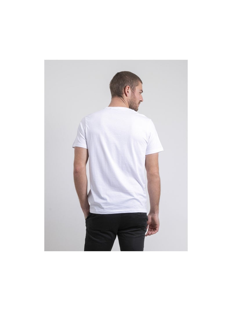 Noukiwi t-shirt met ronde hals van puur katoen Wit - Kiabi