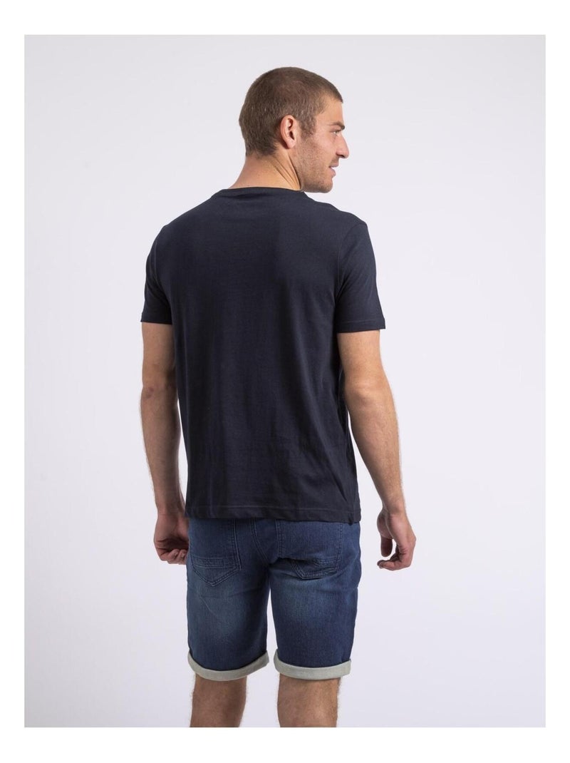 Noumars t-shirt met ronde hals Marineblauw - Kiabi