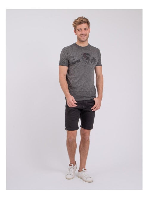 NOUMARTY T-shirt met korte mouwen, ronde hals en gemaakt van puur katoen - Kiabi