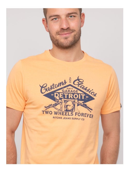 Nouparix katoenen t-shirt met patroon - Kiabi
