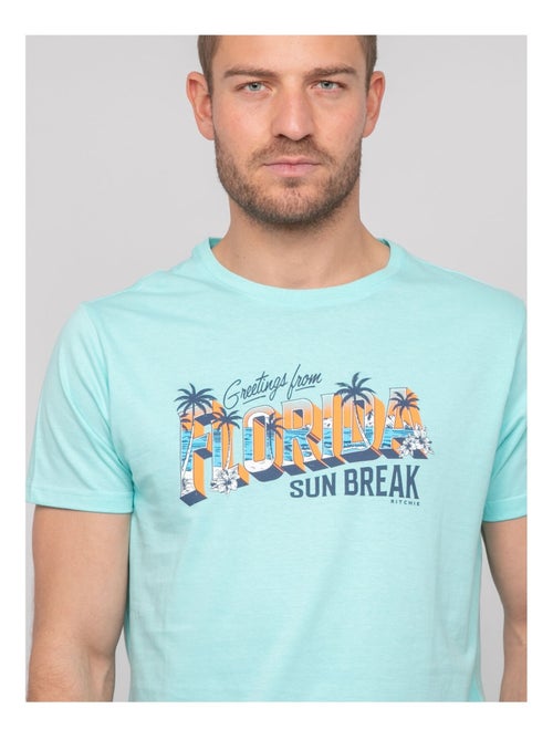 Nourito katoenen t-shirt met patroon - Kiabi Nourito katoenen t-shirt met patroon - Kiabi