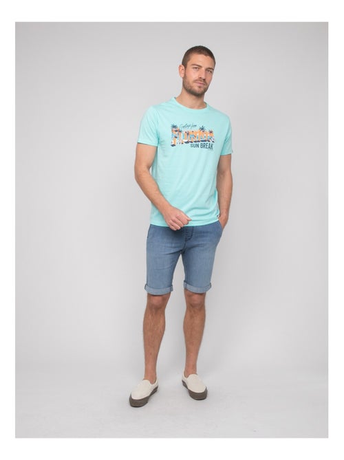Nourito katoenen t-shirt met patroon - Kiabi Nourito katoenen t-shirt met patroon - Kiabi