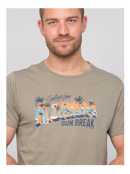 Nourito katoenen t-shirt met patroon - Kiabi Nourito katoenen t-shirt met patroon - Kiabi